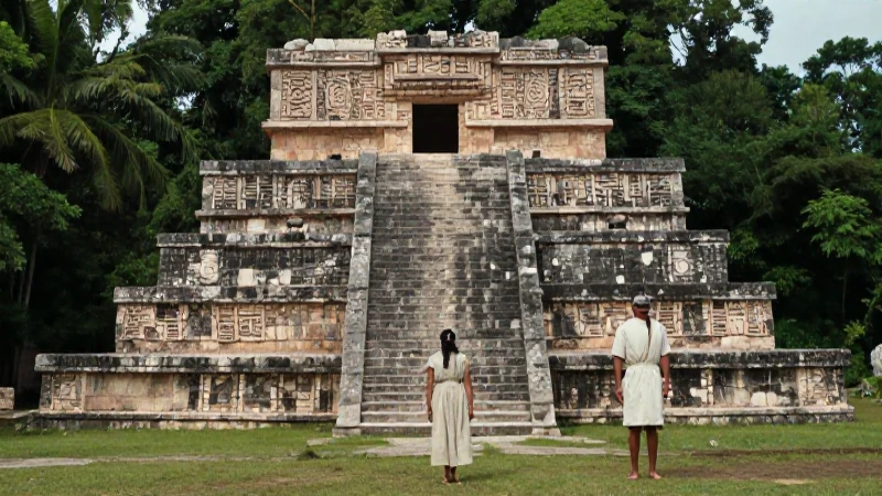 Estaturas promedio de hombres y mujeres mayas