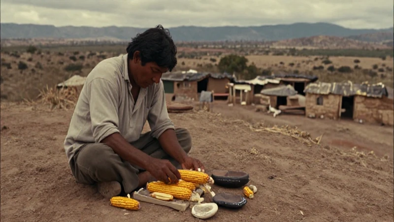 Cuáles son las etapas líticas y pobladores de la Cuenca de México 25 Agricultor precolombino cultiva maíz en México