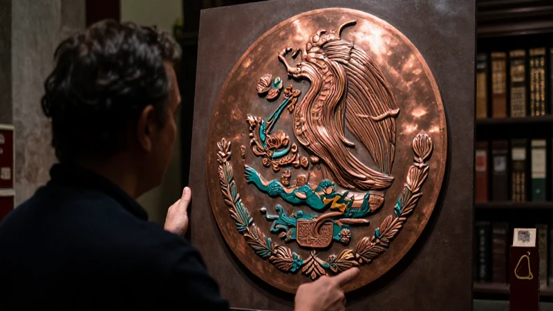Qué es el Escudo Nacional Mexicano y cuáles son sus características 3 El escudo nacional mexicano detallado