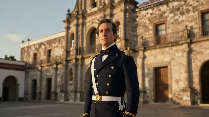 Félix Díaz, militar en hacienda colonial