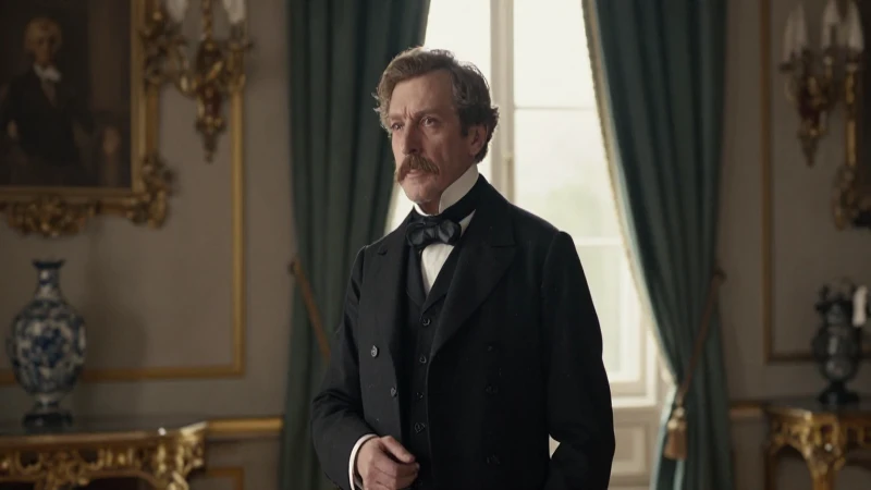 Retrato de Félix Díaz en París, época histórica
