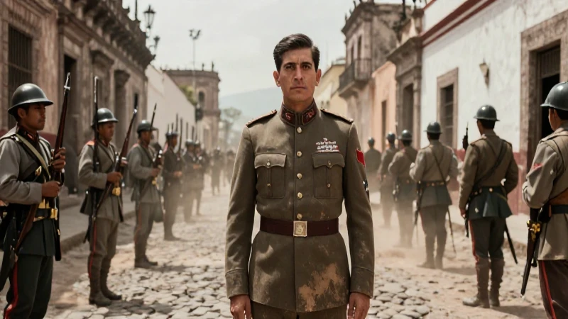 Félix Díaz en medio de la Decena Trágica