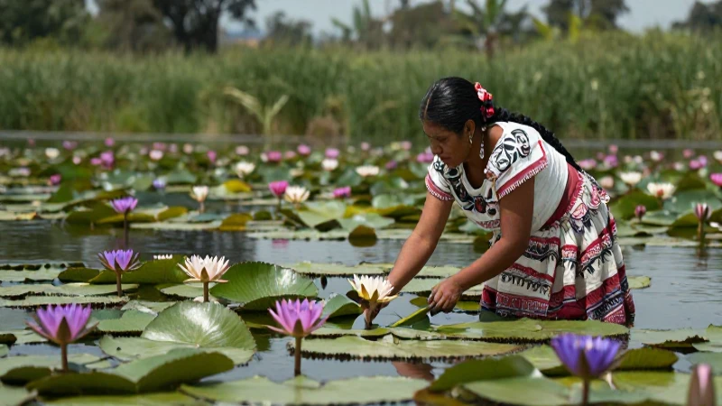 Beneficios ecológicos del loto mexicano