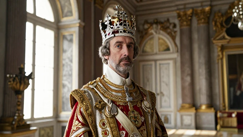 Francisco José I en su gran regalia imperial