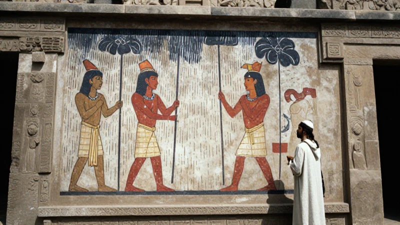 Frescos pintura: El fresco teotihuacano y su significado 41 Mural de dioses de la lluvia en Teotihuacán