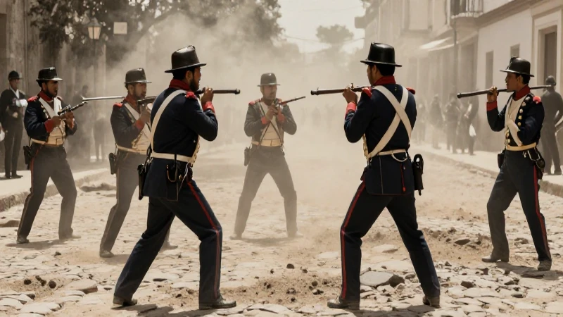 Guerra de Reforma: Cronología y Causas 1857 - 1861 en México 104 Soldados mexicanos luchan en la guerra de reforma