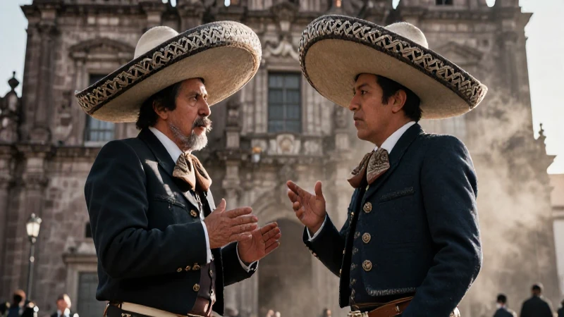 Guerra de Reforma: Cronología y Causas 1857 - 1861 en México 103 Políticos mexicanos debaten ante arquitectura colonial