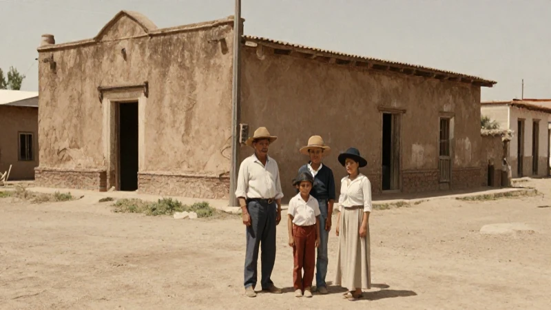 Cómo ha evolucionado la vida y población en Baja California 41 Familia mexicana en Baja California antigua
