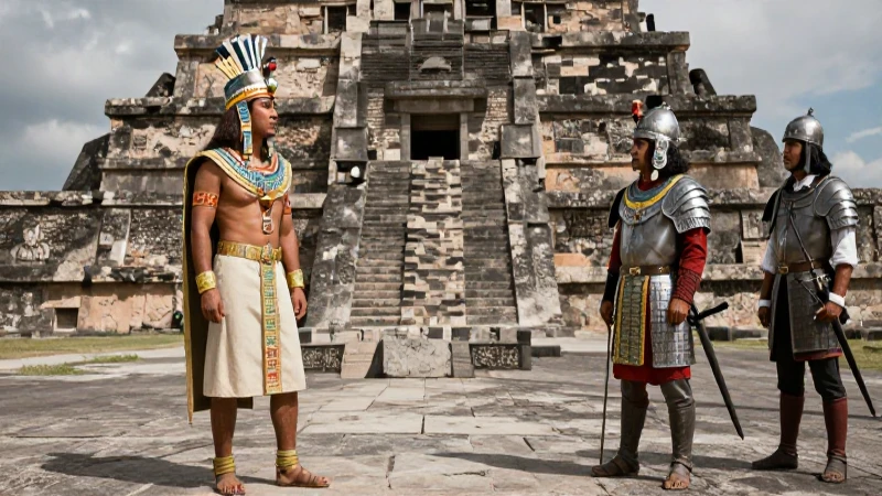 Guerra azteca y conquista española en el Templo Mayor
