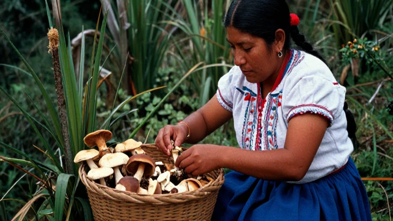 Hongos comestibles mexicanos: recolección y beneficios