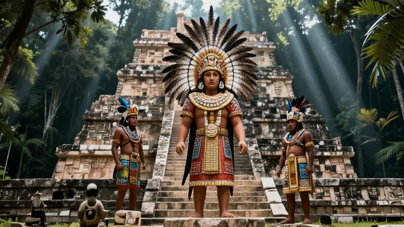 Los reyes mayas eran intermediarios divinos
