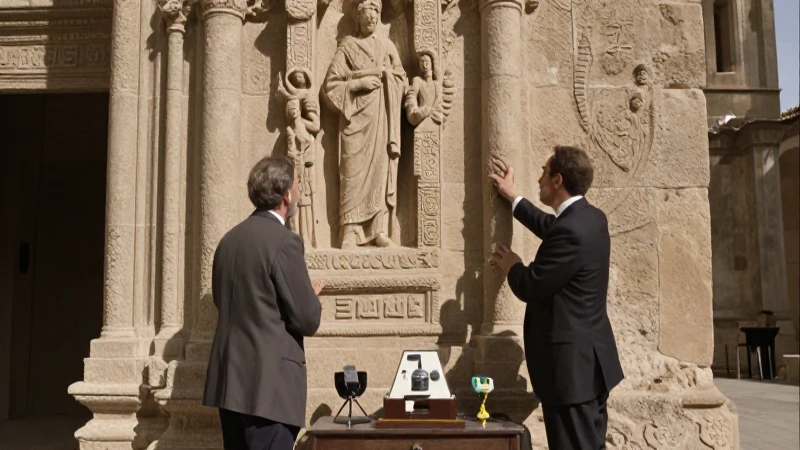 Iglesia de piedra: Arqueometría en la Casa de las Águilas 107 Arqueólogos españoles estudian iglesia antigua con tecnología moderna
