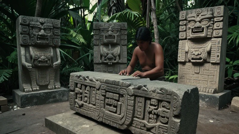 Maestría en talla de piedra mesoamericana