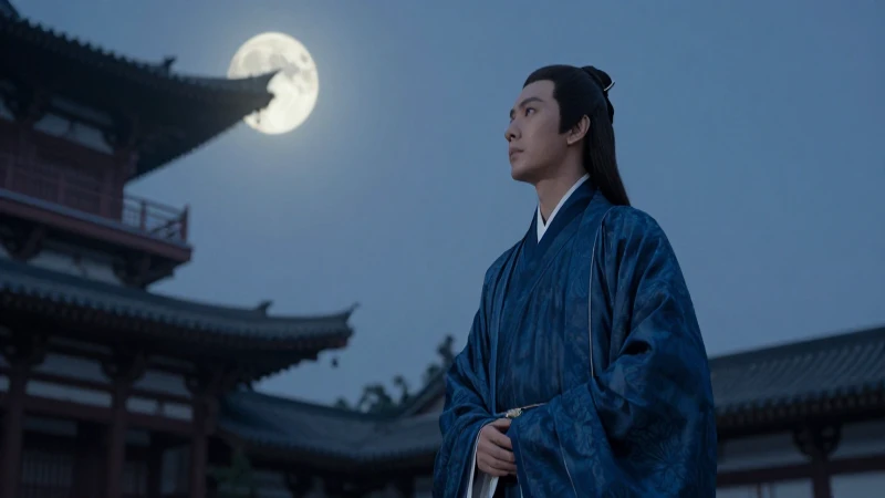 Qué significa y cuáles son los orígenes de la leyenda del Conejo en la Luna 18 Erudito oriental contempla luna y templo