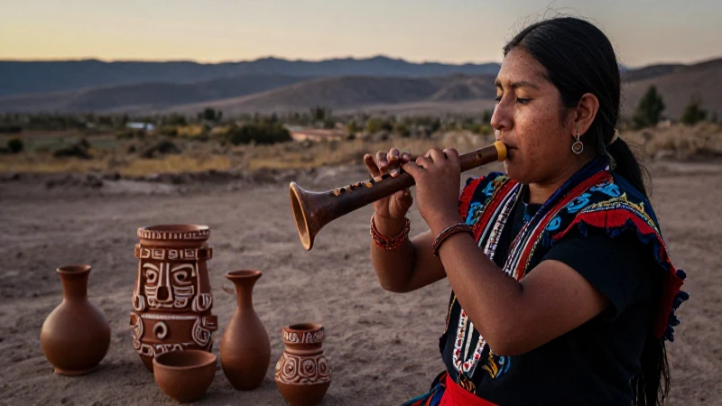 Flautas de barro y tecciztli: arte ancestral