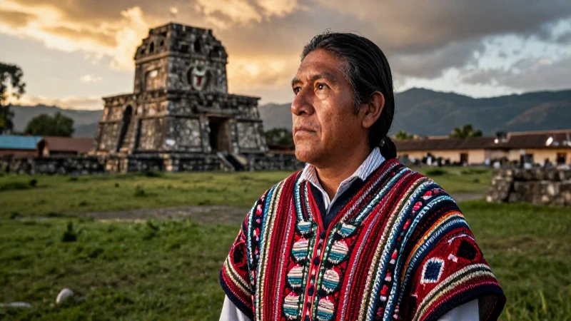 Conoces la historia y cultura del Pueblo Mágico Ixcateopan 11 Nahua en ruina mexicana bajo luz dorada