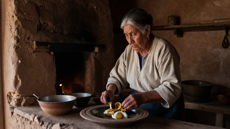 Conoces la historia y cultura del Pueblo Mágico Ixcateopan 13 Abuela cocina en antigua cocina colonial