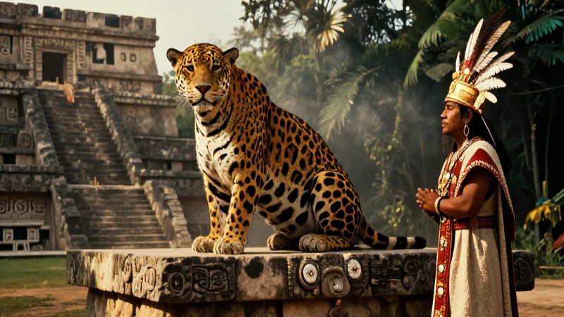 Jaguar: símbolo ancestral de poder mesoamericano