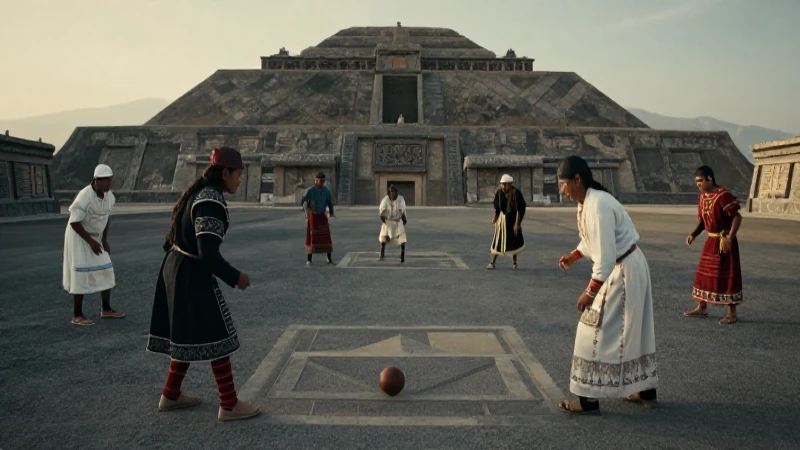 Juego de pelota teotihuacano une culturas ancestrales