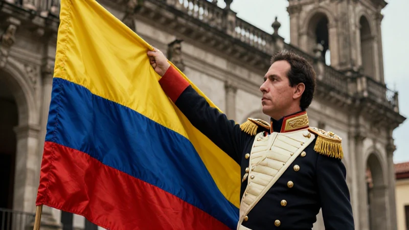 Significado e historia de la bandera colombiana