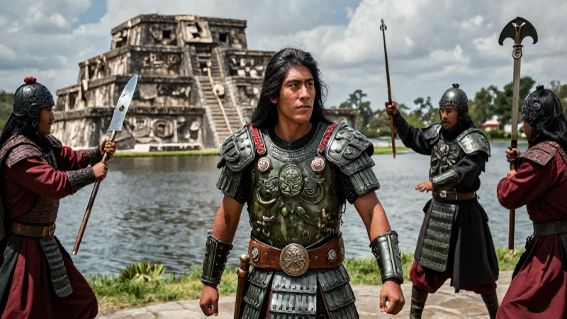 Por qué la caída de Tenochtitlan es un hito en la historia indígena 35 Guerrero mexica combate a conquistadores españoles
