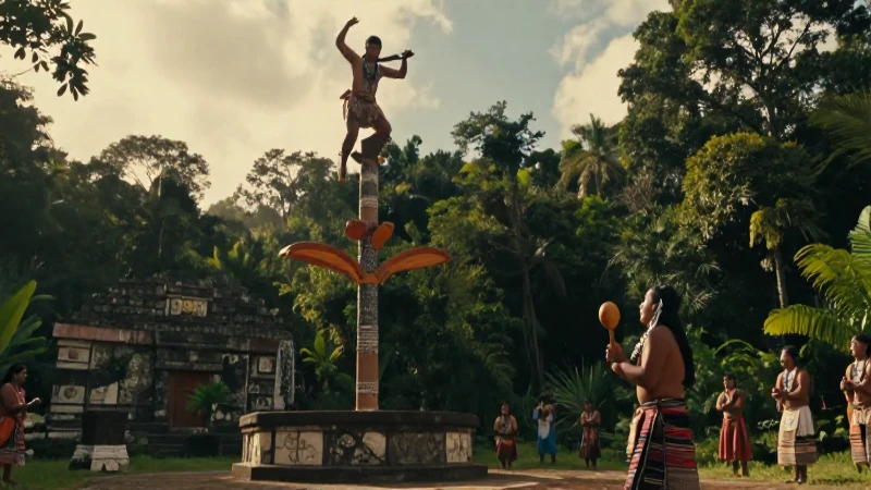 Qué es la danza de los voladores y su tradición milenaria 20 Música y tradición guían la danza milenaria de los voladores
