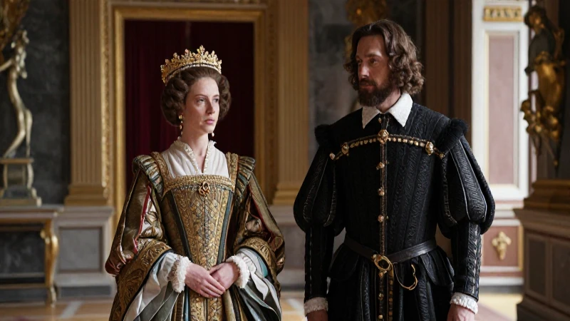 La historia de Juana I de Castilla: La vida de Juana La Loca 51 Juana y Felipe en opulento palacio