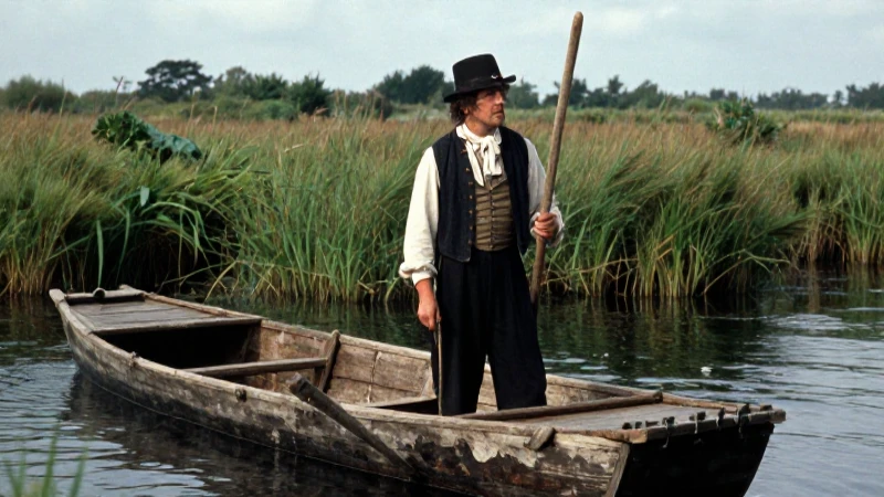 La Lagunita: Descubre sus Encantos y Maravillas Naturales 13 Campesino histórico junto a un bote en laguna