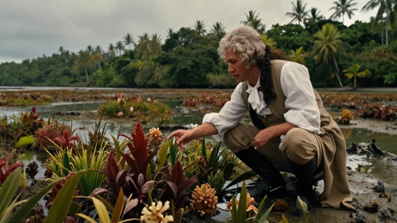 La Lagunita: Descubre sus Encantos y Maravillas Naturales 14 Naturalista histórico examina flora tropical en laguna serena