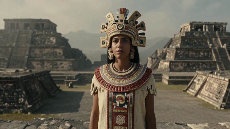 Malinche en Tenochtitlan, retrato histórico