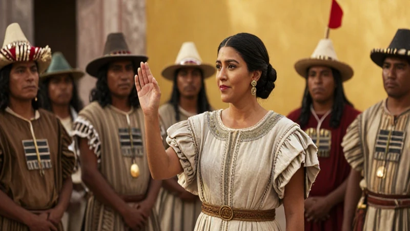 Malinche traduce para Hernán Cortés en México