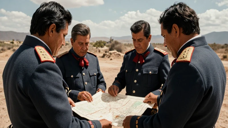 Rebel líderes mexicanos analizan tácticas en desierto