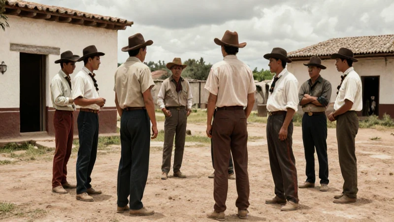 Insurgentes mexicanos en hacienda del norte