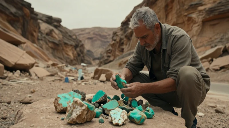 Turquesa: historia, propiedades, usos y minería