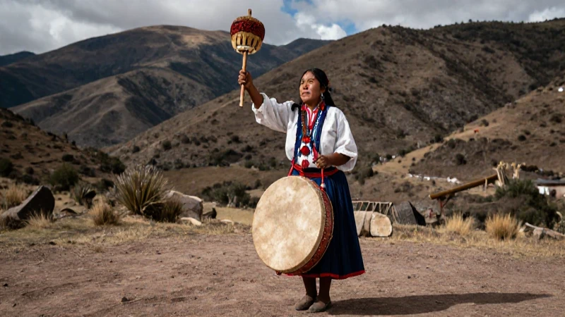 Danza Tarahumara ritual en la Sierra
