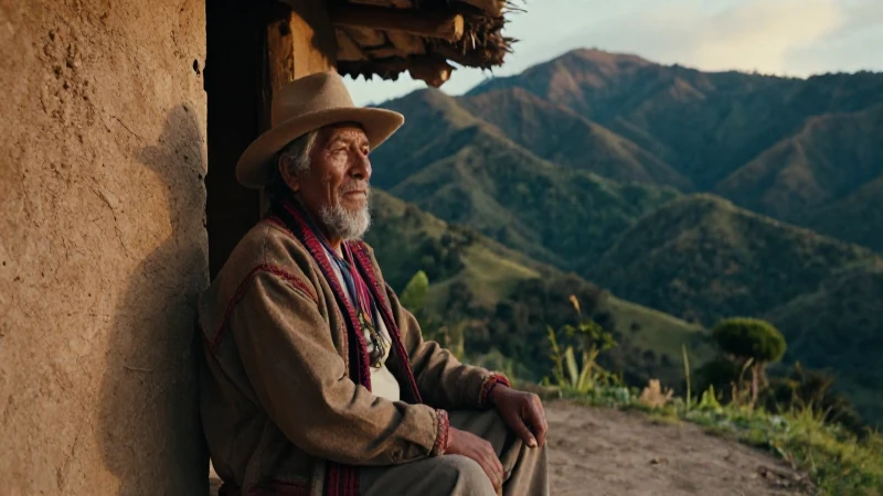 Lenguaje Tojolabal: Cultura y Tradiciones de los Tojolabales 50 Anciano Tojolabal en casa de Chiapas