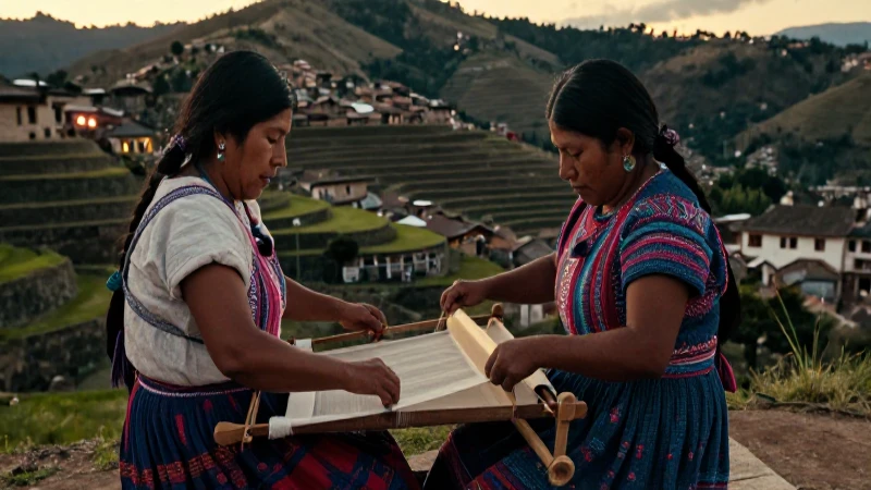 Lenguaje Tojolabal: Cultura y Tradiciones de los Tojolabales 47 Mujeres Tojolabal tejen en sus cerros de Guerrero