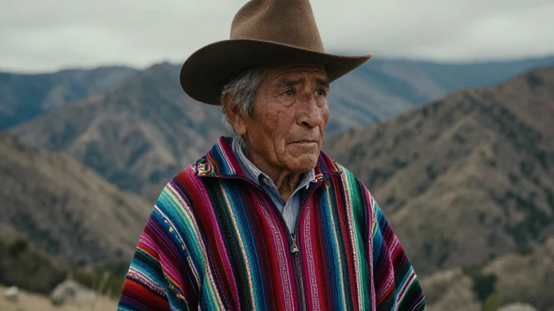 Anciano chinant en Oaxaca, realismo cinematográfico