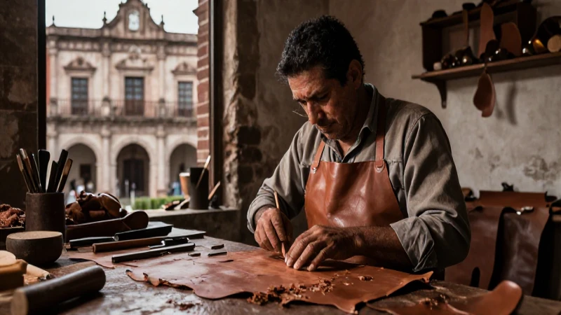 León Mexicano: La Ciudad de la Piel y su Riqueza Cultural 36 Identidad de León: el arte del cuero