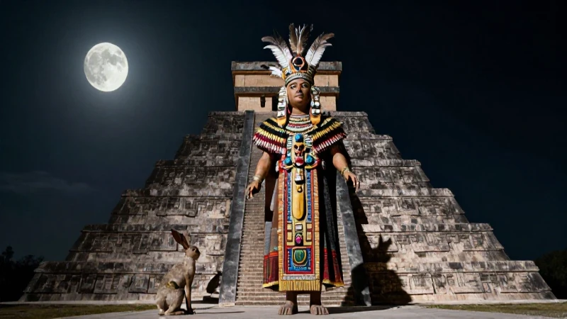 Cuáles son las leyendas y mitos inolvidables de los aztecas 29 Mitología azteca en pirámide, estilo cinemático