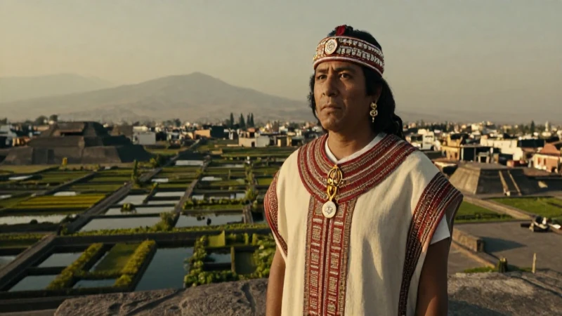 Noble Mexica en Tenochtitlan