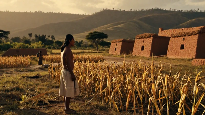 Cuál es la historia y evolución del maíz a través del tiempo 3 Agricultor mesoamericano en su valle ancestral
