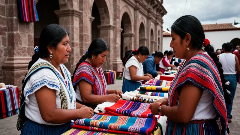 Fusión cultural en mercado colonial mexicano