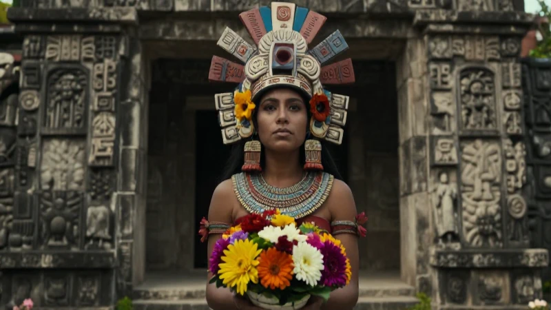 Xochiquetzal, diosa azteca de la belleza y el amor