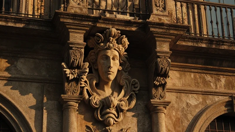 Mascarón: Historia, Significado y Usos en la Arquitectura 30 Mascarones barrocos en arquitectura histórica