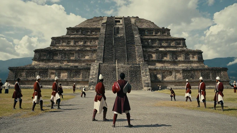 Confrontación española e indígena en Cholula