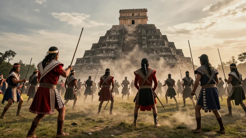 Tlaxcaltecas combaten Cholula en el siglo XVI