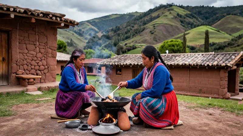 Cocina tradicional Matlatzinca en su aldea