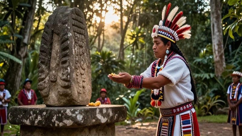 Ritual ancestral Matlatzinca en su entorno