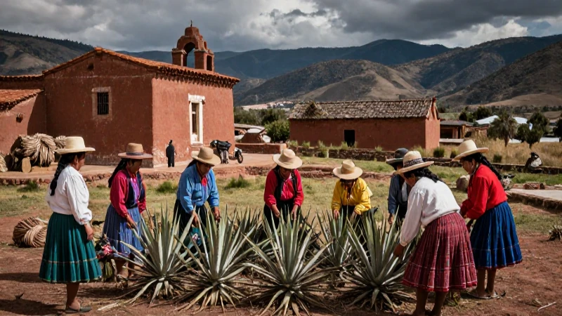 Cuál es la historia y cultura del pueblo Matlatzinca en México 48 Comunidad Matlatzinca recolectando agave en la antigua valle